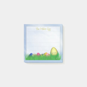 Post-it® 'L'Oeuf de Pâques doré' - Ciel bleu