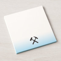 Logo de marteau de roche de géologue