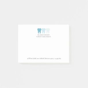 Post-it® Logo Dentaire Élégant et Moderne sur Mesure