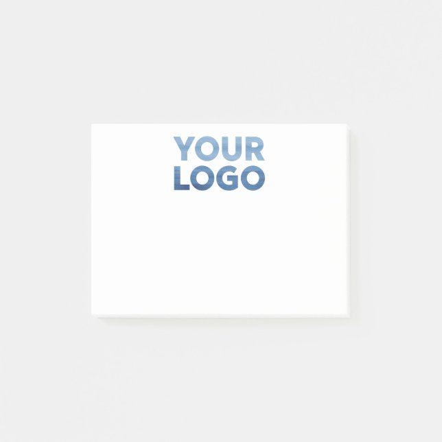 Post-it® Logo d'entreprise personnalisé (Devant)