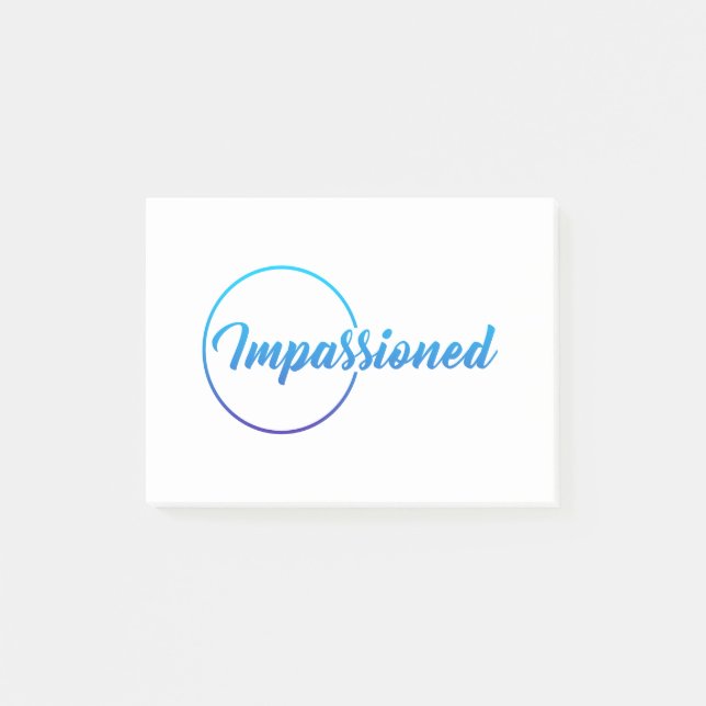 Post-it® Logo personnalisé (Devant)