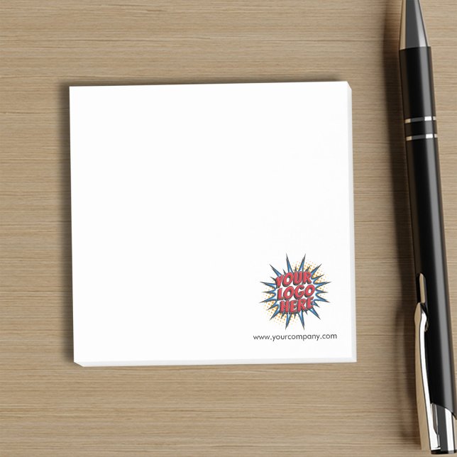 Post-it® Logo personnalisé et informations sur le site Web  (Créateur téléchargé)