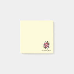 Post-it® Logo personnalisé et informations sur le site Web 