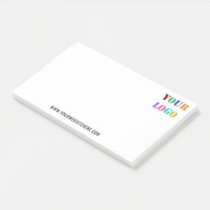 Post-it® Logo personnalisé et notes collantes de Text Busin