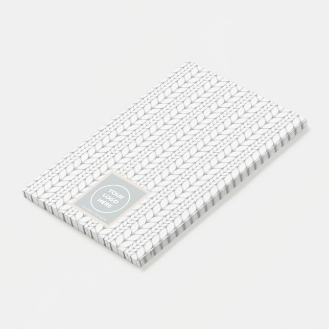 Post-it® Logo professionnel moderne Motif (Incliné)