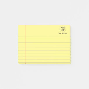 Post-it® Logo Texte Business Linked School Carnet Papier