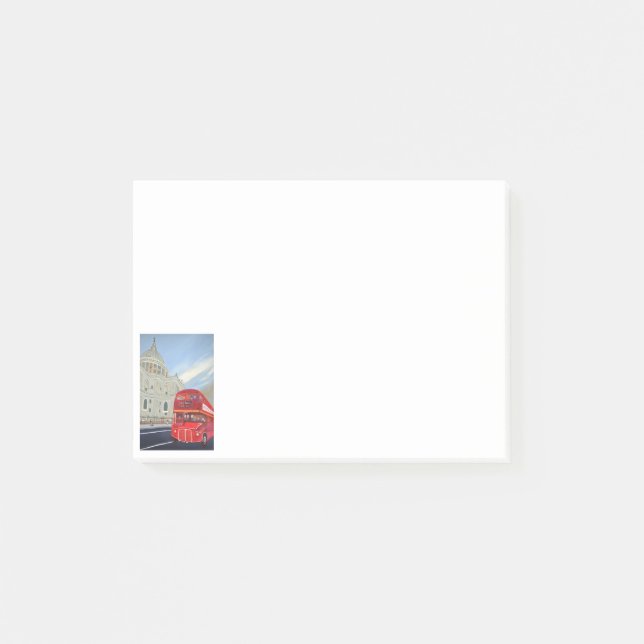 Post-it® London Red Bus note (Devant)