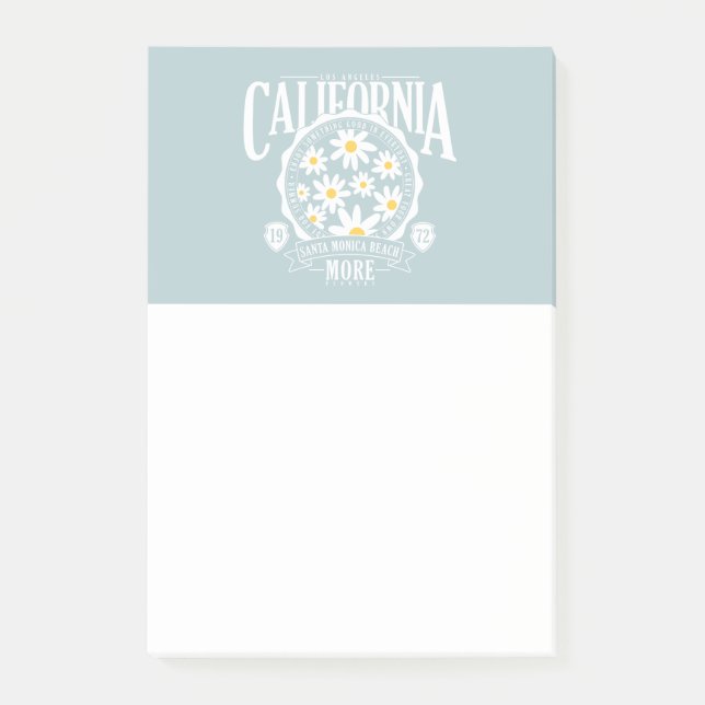Post-it® Los Angeles California Floral Graphic (Devant)