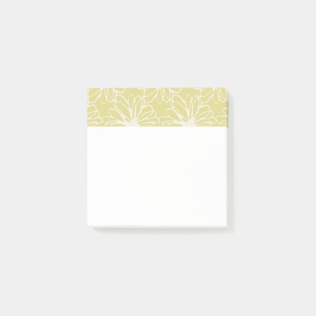 Post-it® Lotus Flower Green Post-it Note (Devant)