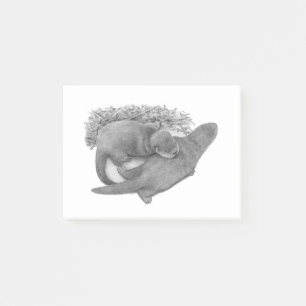 Post-it® Loutre mignonne