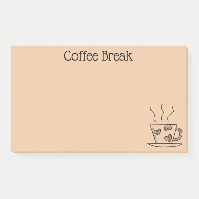Post-it® Louveur de café (Devant)