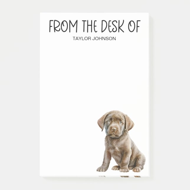 Post-it® Louveur du laboratoire de chocolat (Devant)