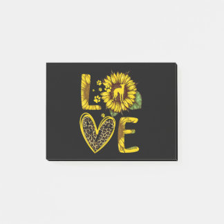 Post-it® Love Greyhound Sunflower