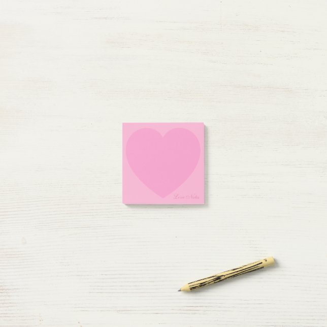 Post-it® Love Notes (Sur un bureau)