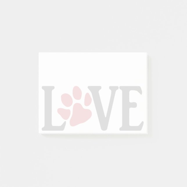 Post-it® Love Paw (Devant)