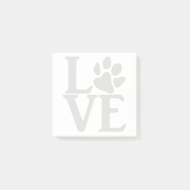 Post-it® Love Paw Classic (Devant)
