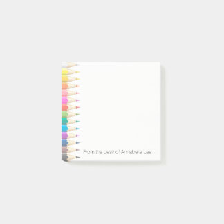 Post-it® Lumière colorée de crayons
