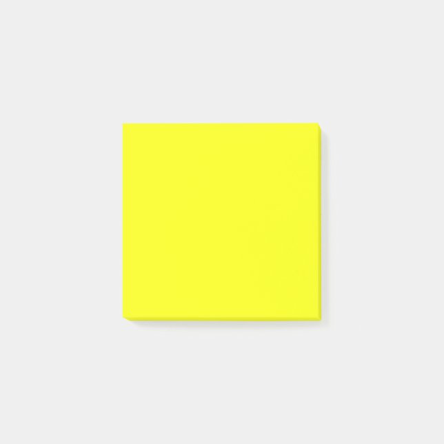 Post-it® Lumineux jaune clair (Devant)