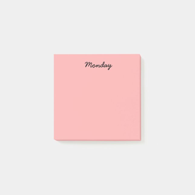 Post-it® Lundi rouge (Devant)