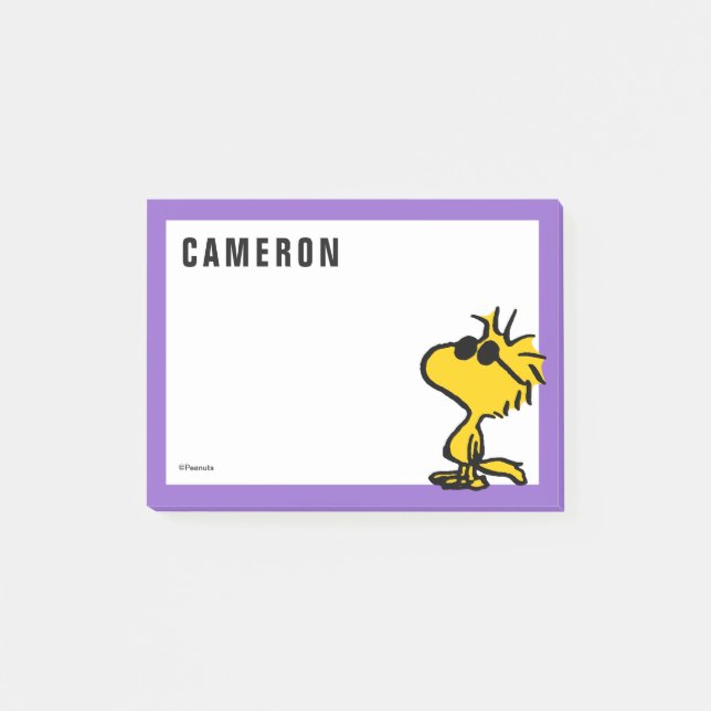 Post-it® Lunettes de soleil Cool Woodstock | Ajouter Votre  (Devant)