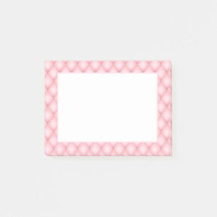 Post-it® Luxueux Motif en diamant verni rose