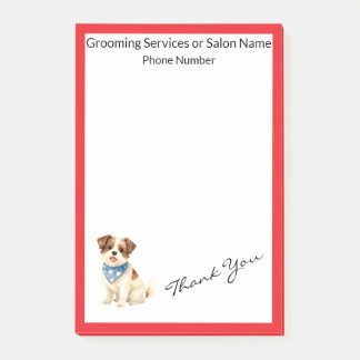 Post-it® Luxury Grooming Dog Personalized Trendy Collection