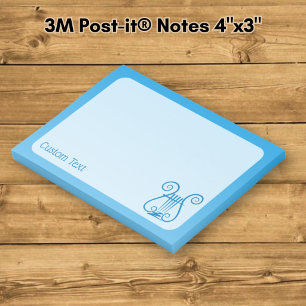 Post-it® Lyre Bleue