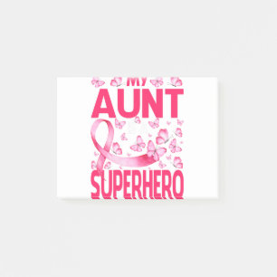 Post-it® Ma Tante Est Un Superhéros Sensibilisation Au Canc