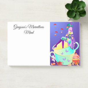 Post-it® Mad Hatter dans Teacup Wonderland