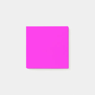 Post-it®  Magenta brillant (couleur solide)