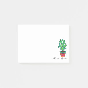 Post-it® Magnifique Cactus Aquarelle En Beau Pot