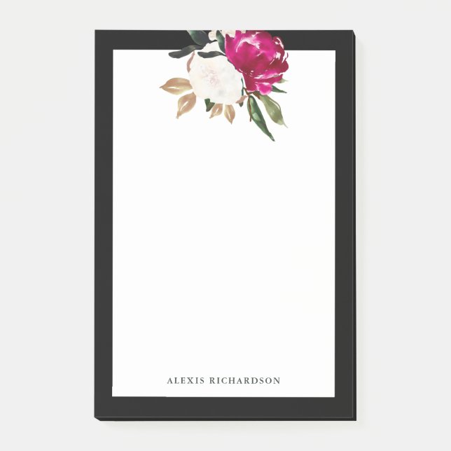 Post-it® Magnolia peinte (Devant)