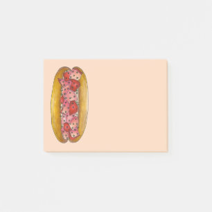 Post-it® Maine Lobster Roll Sandwich Seafood Poster