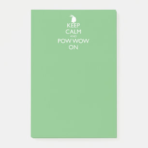 POST-IT® MAINTENEZ LE CALME ET LE POW WOW