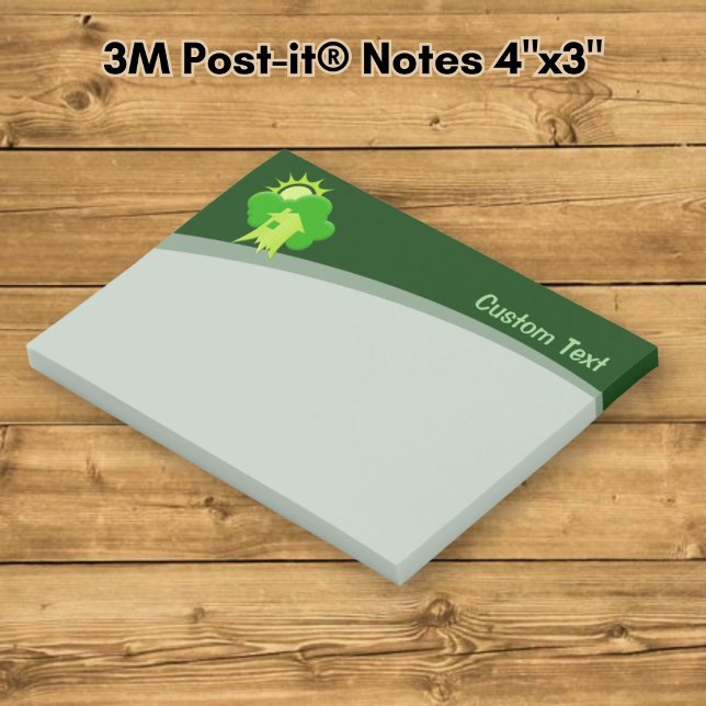 Post-it® Maison Verte (Créateur téléchargé)