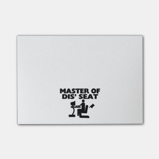 Post-it® Maître de l'ordinateur de Seat du DIS