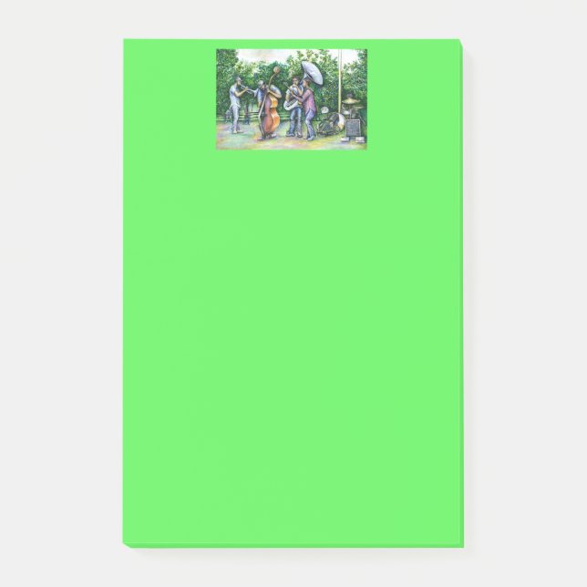 Post-it® Maman ne m'a jamais averti des joueurs tuba (Devant)