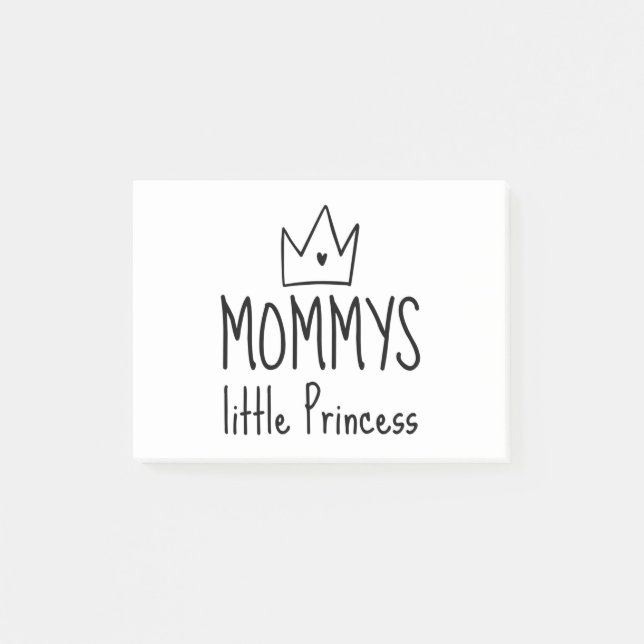 Post-it® Maman Petite Princesse (Devant)