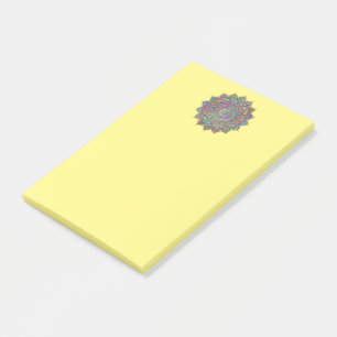 Post-it® Mandala Indien de Style 1 Classieux Coloré