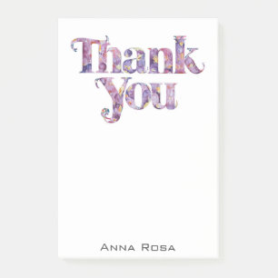 Post-it® *~* Manifestation de gratitude du Merci Floral AP8