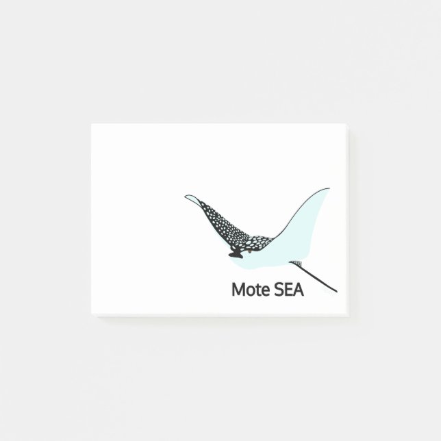 Post-it® Manta Ray 4 x 3 (Devant)