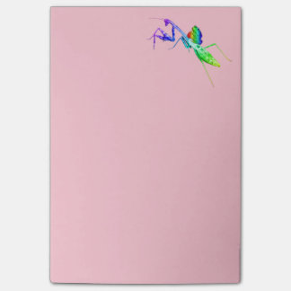 Post-it® Mante et crapaud d'arc-en-ciel