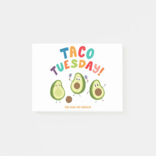 Post-it® Mardi Taco !Avocados