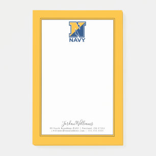 Post-it® Marine américaine   Marine initiale N