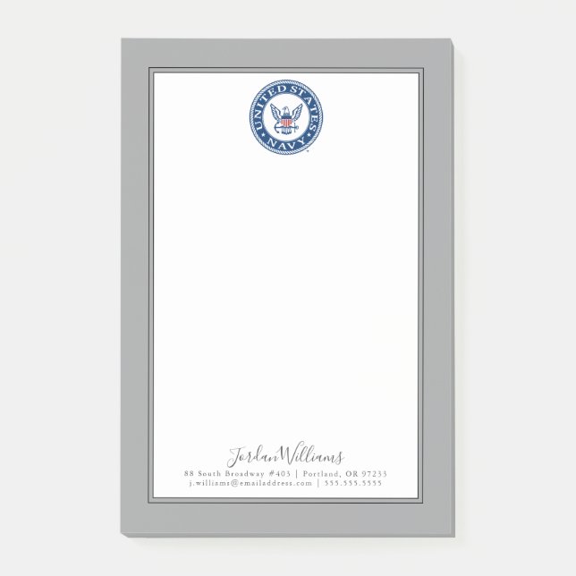 Post-it® Marine américaine | Navy Alt Emblem (Devant)