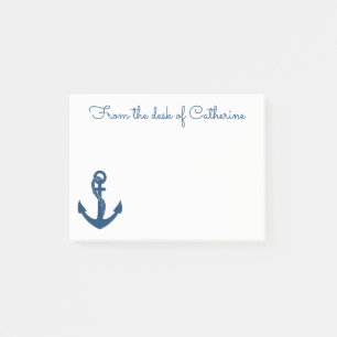 Post-it® Marine Nautique Ancre Plage Océan Sailor Sea Boat