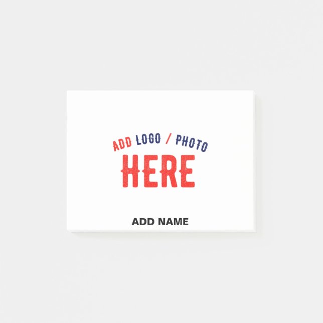 POST-IT® MARQUE BLANCHE MODERNE ET PERSONNALISABLE VÉRIFIÉE (Devant)