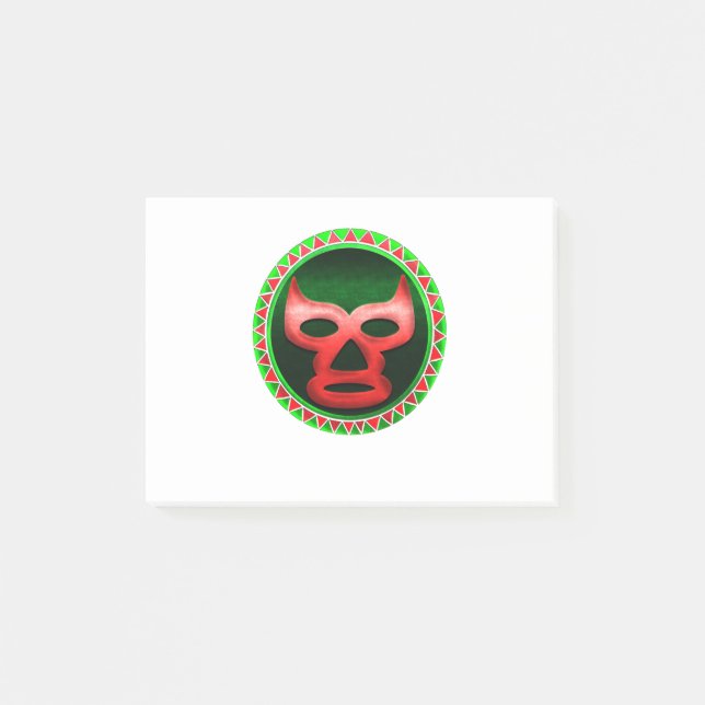 Post-it® Masque de lutte mexicaine Lucha Libre (Devant)