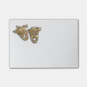 Post-it® Masques de théâtre de comédie et de tragédie