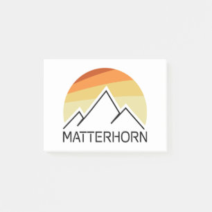 Post-it® Matterhorn Suisse Italie Retro